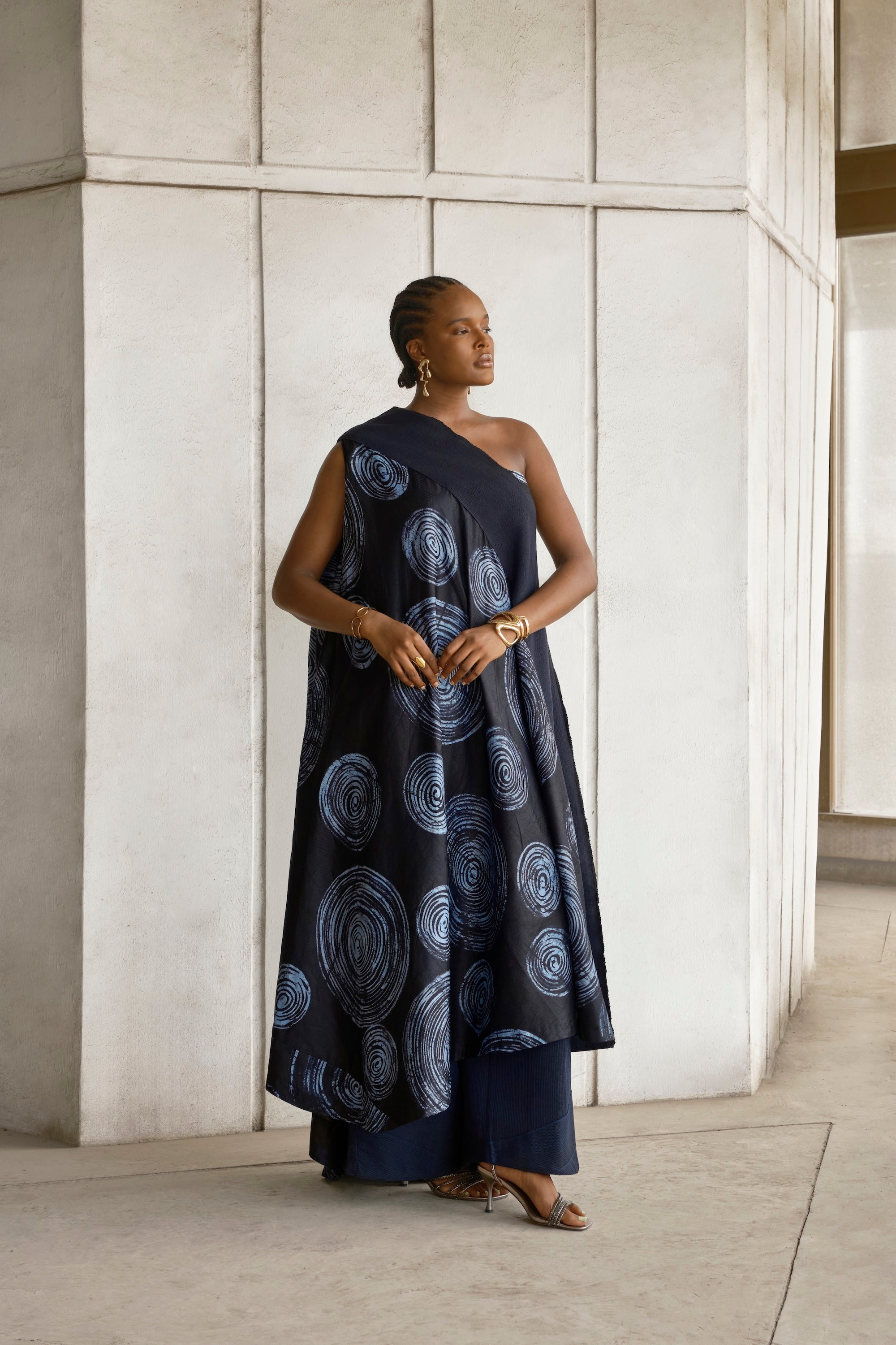 Amma One Shoulder Dress