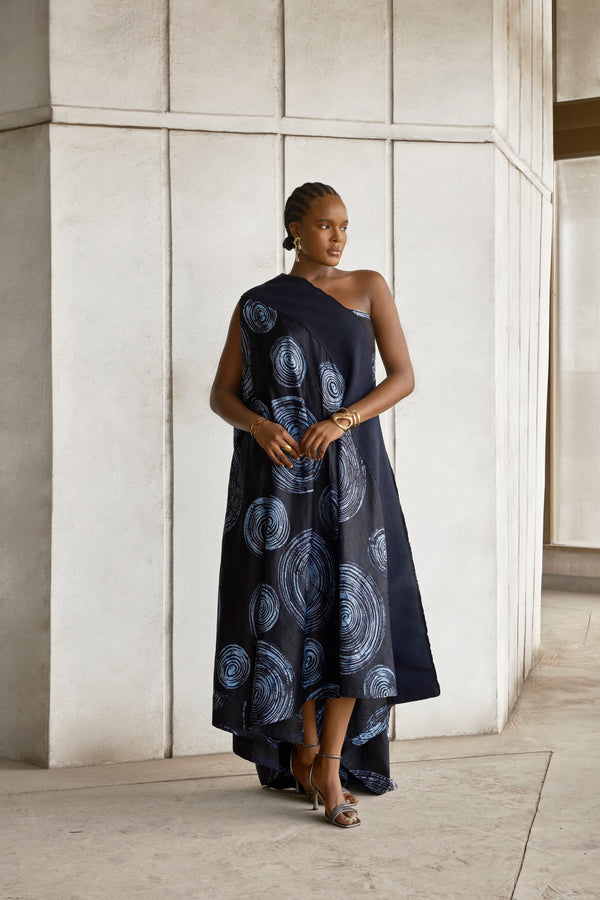 Amma One Shoulder Dress